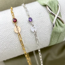 Load image into Gallery viewer, Birthstone Connectors