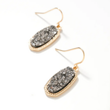 Load image into Gallery viewer, Druzy Stone Dangling Earrings
