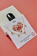 Load image into Gallery viewer, MAMA Letter Charm Gold Dip Necklace
